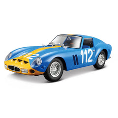 1:24 Ferrari 1962 250 GTO #112 Blue Die Cast Model Car