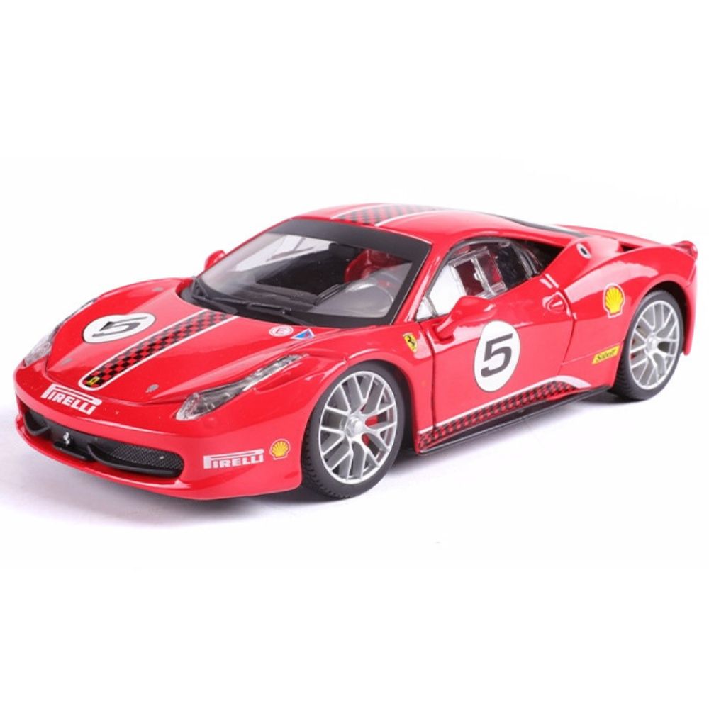 1:24 Ferrari 2010 458 Challenge Red Die Cast Model Car