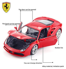 1:18 Ferrari 2015 488 GTB Die Cast Model Car