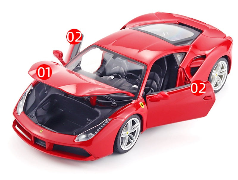 1:18 Ferrari 2015 488 GTB Die Cast Model Car