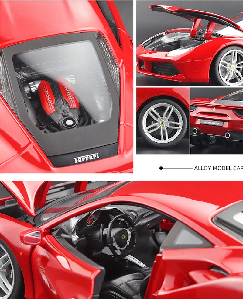 1:18 Ferrari 2015 488 GTB Die Cast Model Car