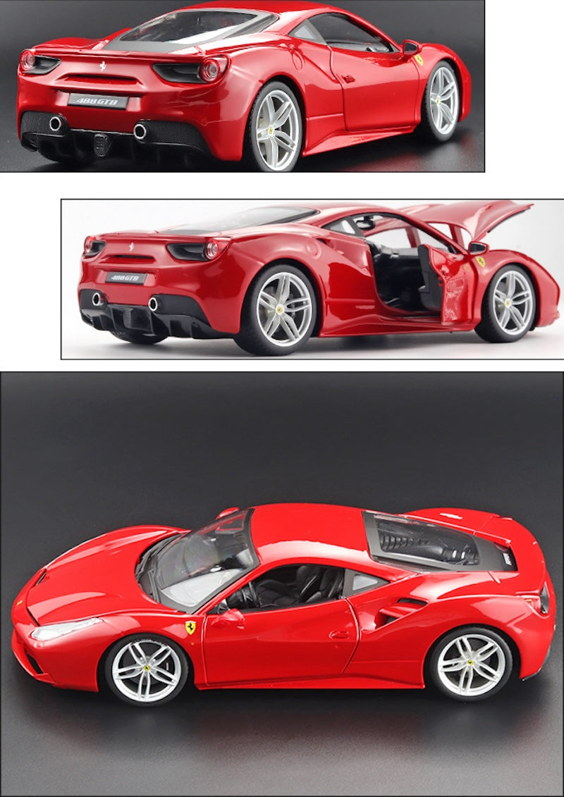 1:18 Ferrari 2015 488 GTB Die Cast Model Car