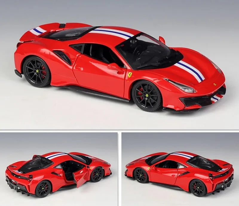 Ferrari 488 Pista 2015 à l'échelle 1:24