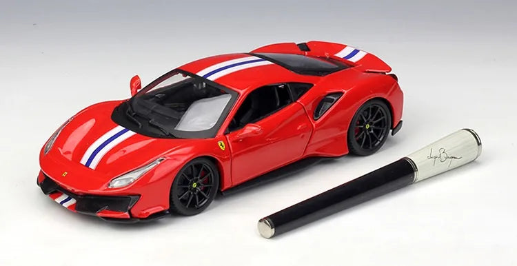 1:24 Assembly Line Ferrari 2015 488 Pista Die Cast Model Car