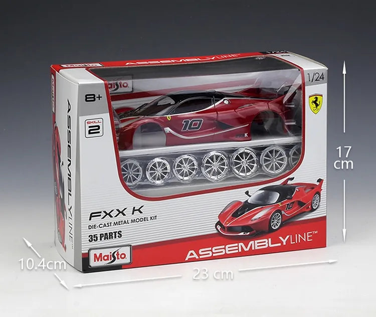 1:24 Assembly Line Ferrari 2015 FXX K Die Cast Model Car