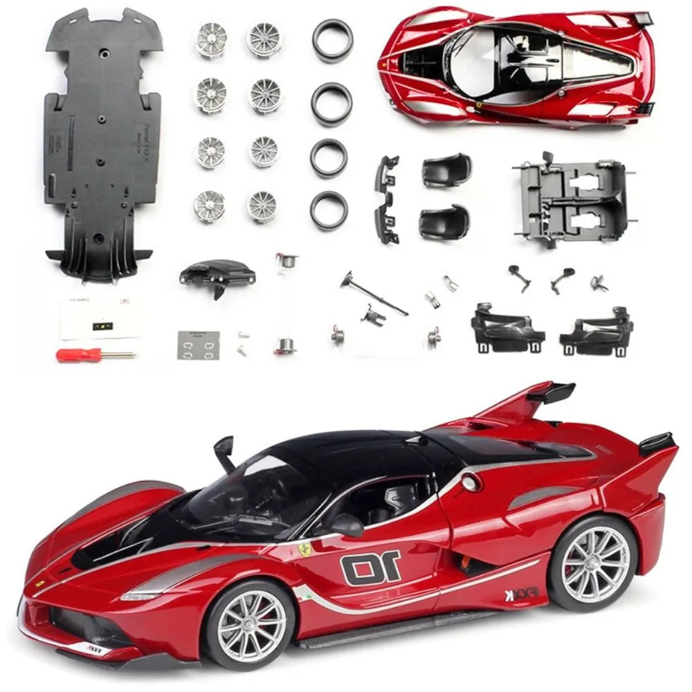 1:24 Assembly Line Ferrari 2015 FXX K Red Die Cast Model Car