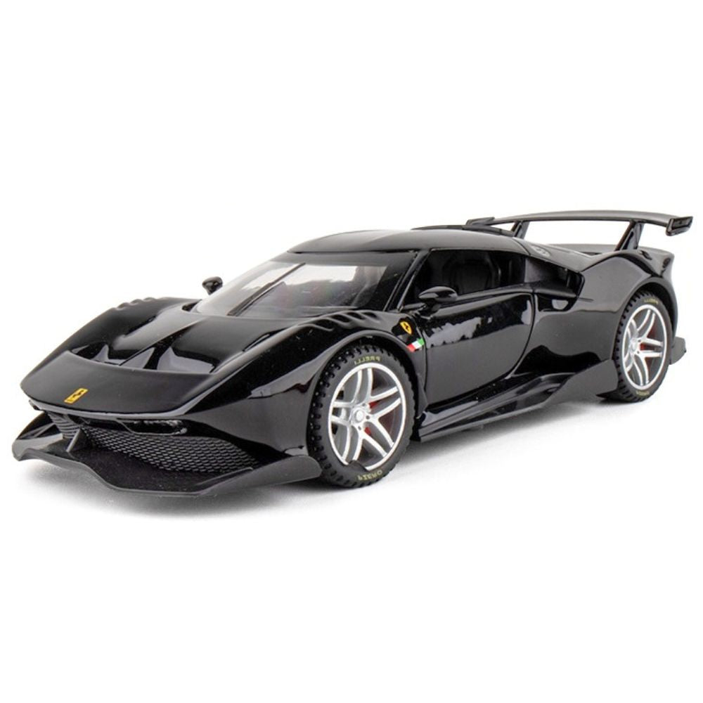 1:32 Ferrari 2019 P80C Black Die Cast Model Car