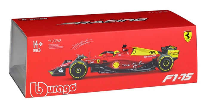 1:24 Ferrari 2022 F1-75 Formula 1 Model Car