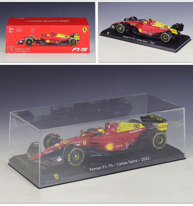 1:24 Ferrari 2022 F1-75 Formula 1 Model Car