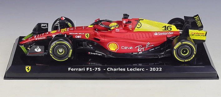 1:24 Ferrari 2022 F1-75 Formula 1 Model Car