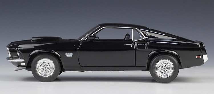 1:24 Ford 1969 Mustang Boss 429 Die Cast Model Car