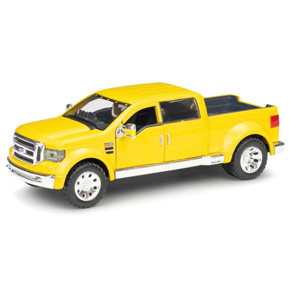 1:32 Ford 2002 Mighty F-350 Super Duty Yellow Die Cast Model Car