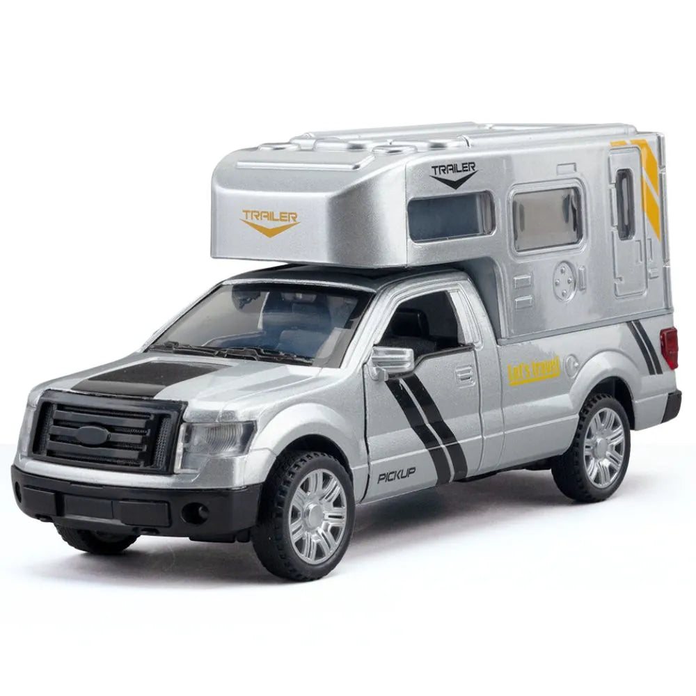 1:32 Ford 2009 F-150 RV Silver Die Cast Model Car