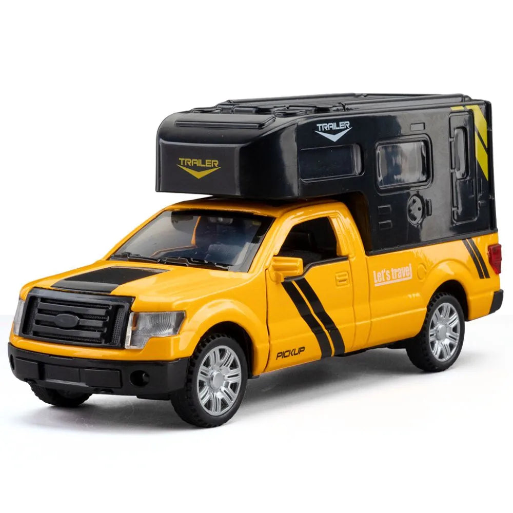 1:32 Ford 2009 F-150 RV Yellow Die Cast Model Car