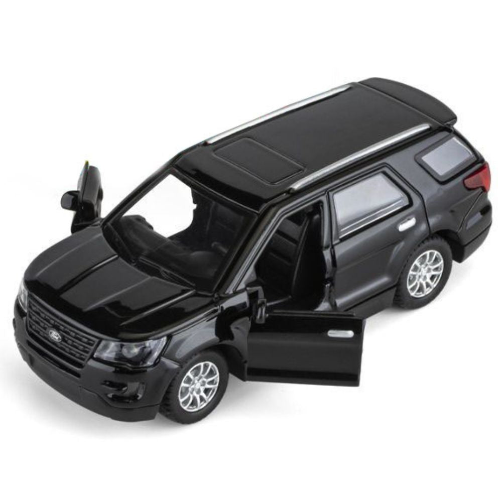 1:36 Ford 2016 Explorer Black Die Cast Model Car