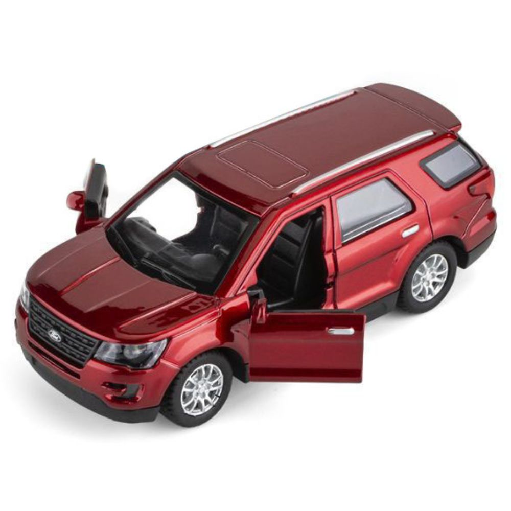 1:36 Ford 2016 Explorer Red Die Cast Model Car