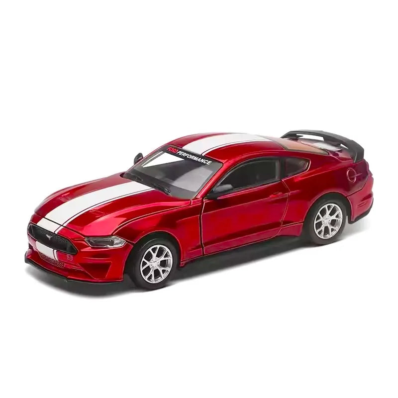 1:43 Assembly Line Ford 2018 Mustang GT Red Die Cast Model Car