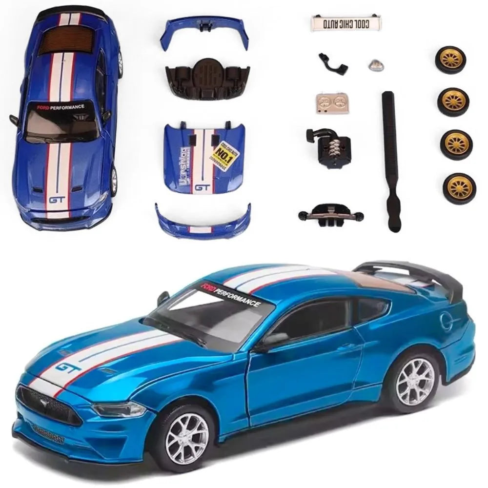 1:43 Assembly Line Ford 2018 Mustang GT Die Cast Model Car