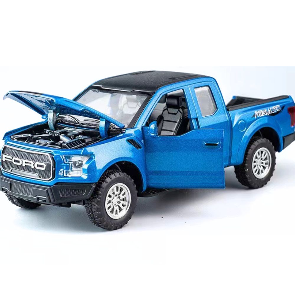 1:32 Ford 2020 F-150 Raptor Blue Die Cast Model Car