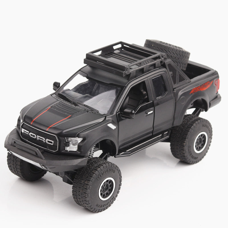 1:32 Ford 2020 F-150 Raptor Off-Road Black Die Cast Model Car