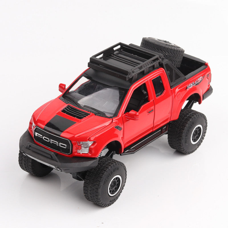 1:32 Ford 2020 F-150 Raptor Off-Road Red Die Cast Model Car