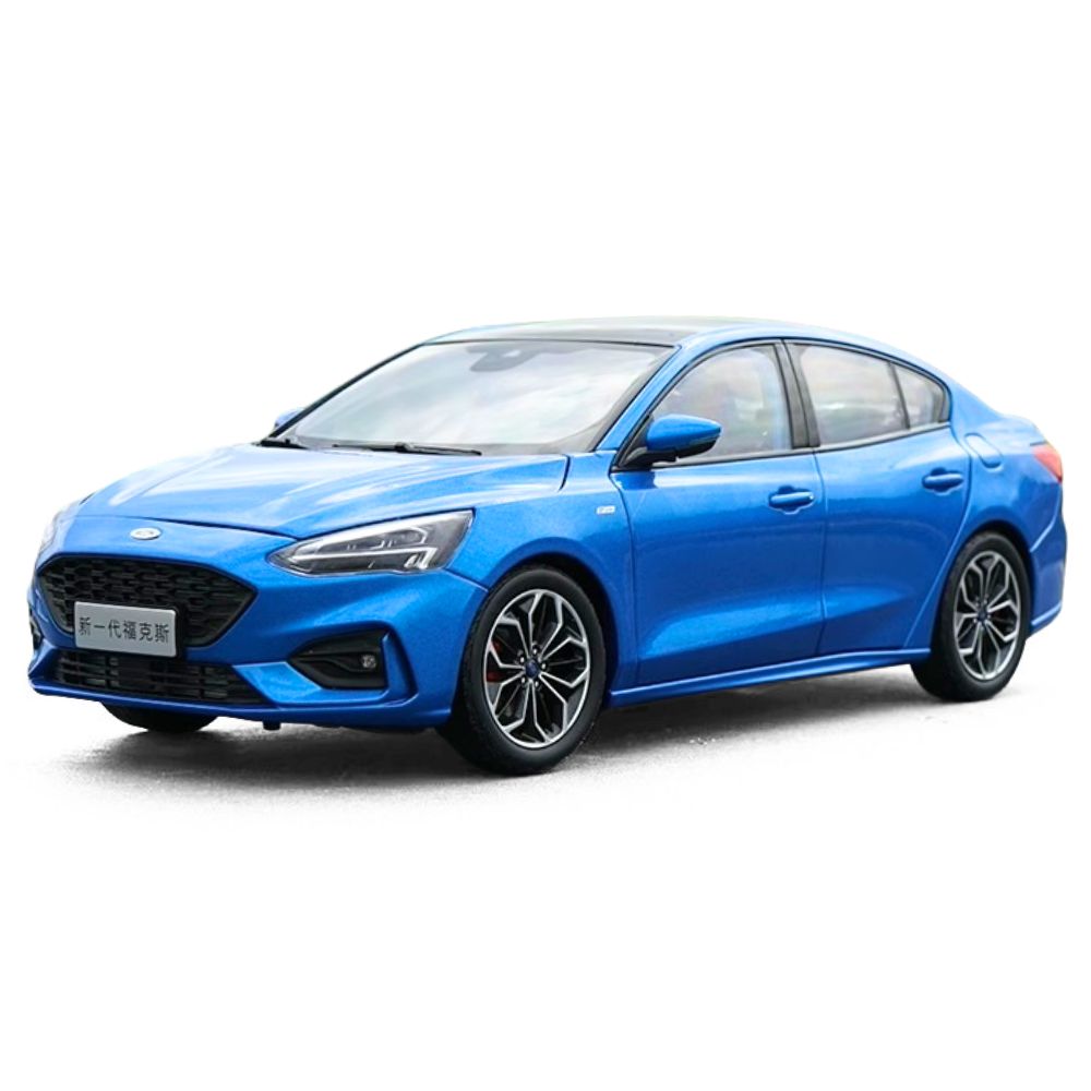 1:18 Ford 2020 Focus Blue Die Cast Model Car