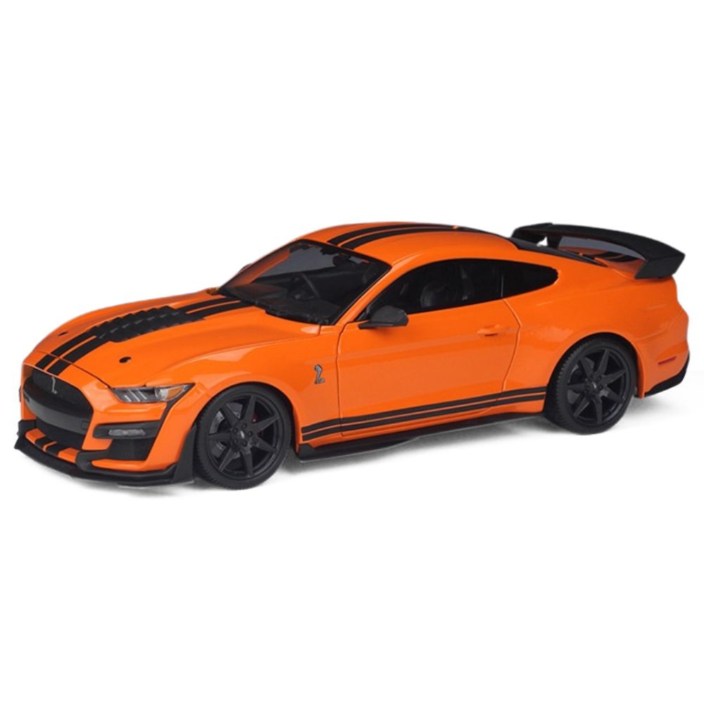 1:18 Ford 2020 Shelby GT500 Orange Die Cast Model Car