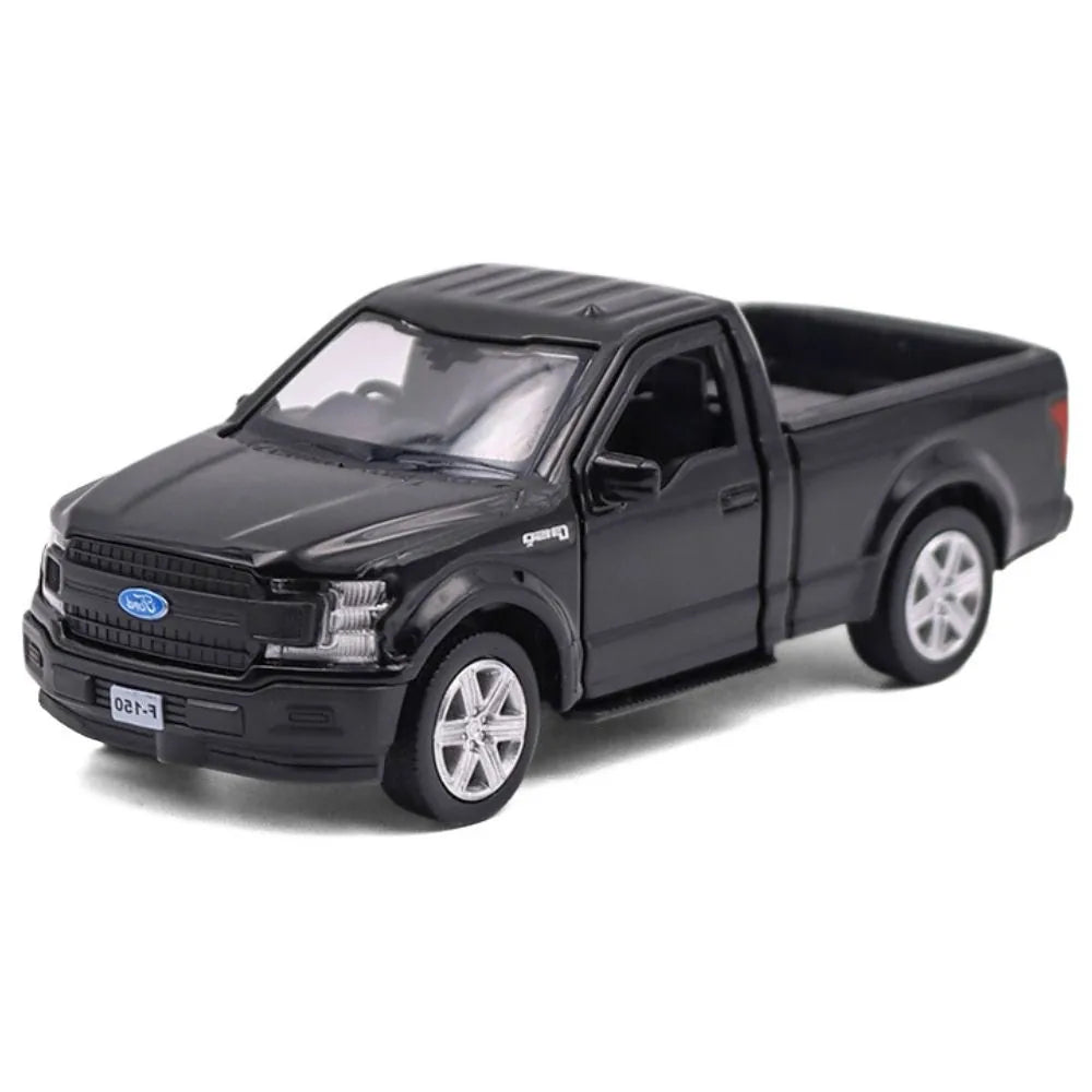 1:36 Ford 2021 F150 Black Die Cast Model Car