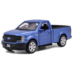 1:36 Ford 2021 F150 Blue Die Cast Model Car