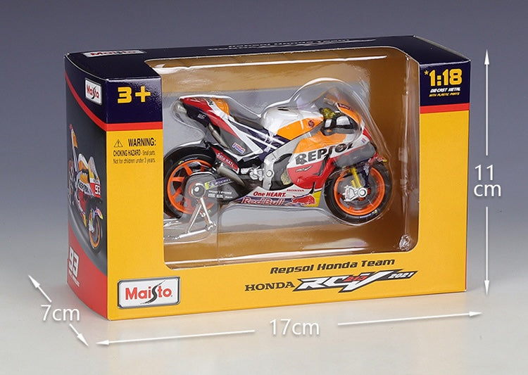 1:18 HONDA 2021 RC213V Repsol Motorcycle Model