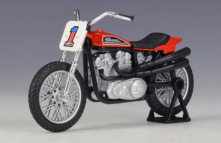 Moto de course Harley-Davidson XR 750 1972 à l'échelle 1:18 