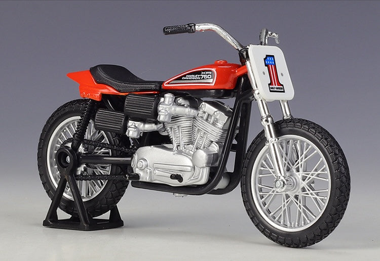 1:18 Harley-Davidson 1972 XR 750 Racing Bike Motorcycle Model