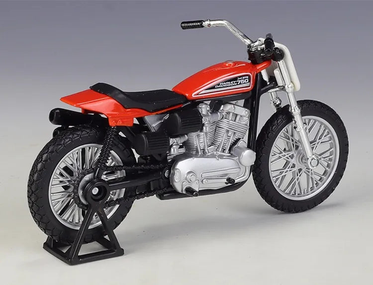 Moto de course Harley-Davidson XR 750 1972 à l'échelle 1:18 