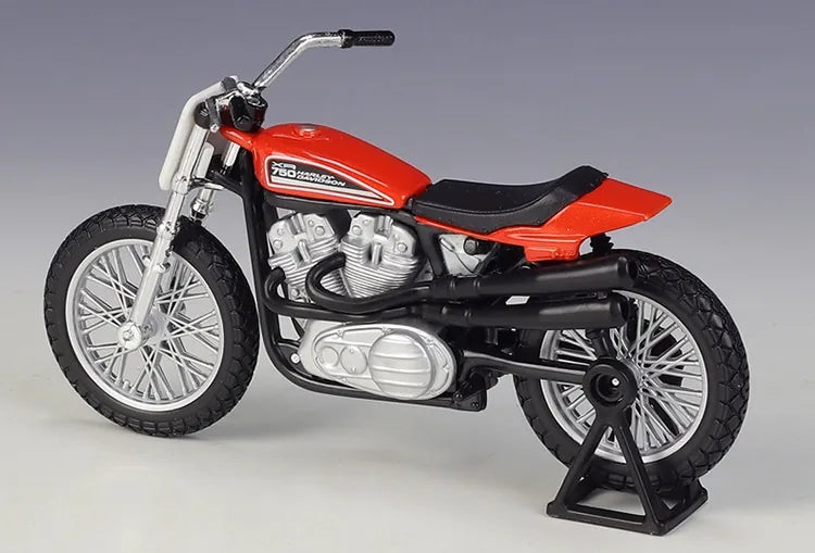 Moto de course Harley-Davidson XR 750 1972 à l'échelle 1:18 