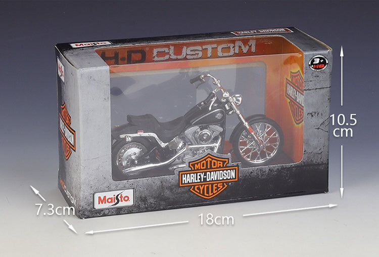 1:18 Harley-Davidson 1984 FXST Softail Motorcycle Model