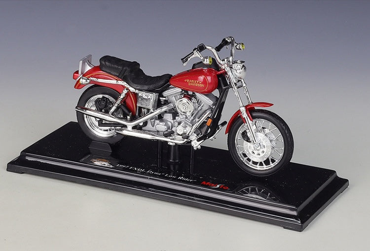 1:18 Harley-Davidson 1997 FXDL Dyna Low Rider Motorcycle Model