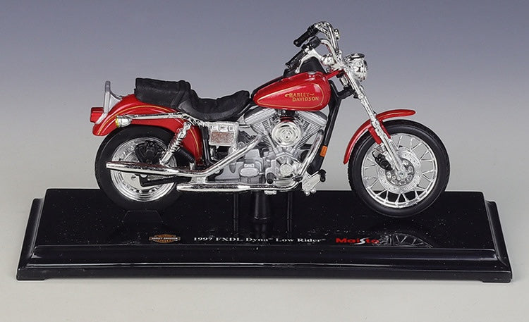 1:18 Harley-Davidson 1997 FXDL Dyna Low Rider Motorcycle Model