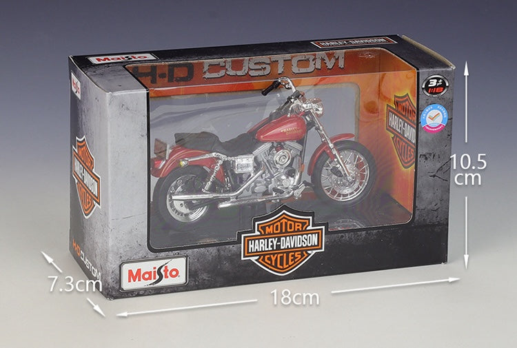 1:18 Harley-Davidson 1997 FXDL Dyna Low Rider Motorcycle Model