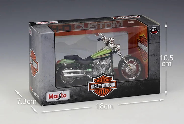 1:18 Harley-Davidson 2004 FXSTDSE CVO Motorcycle Model