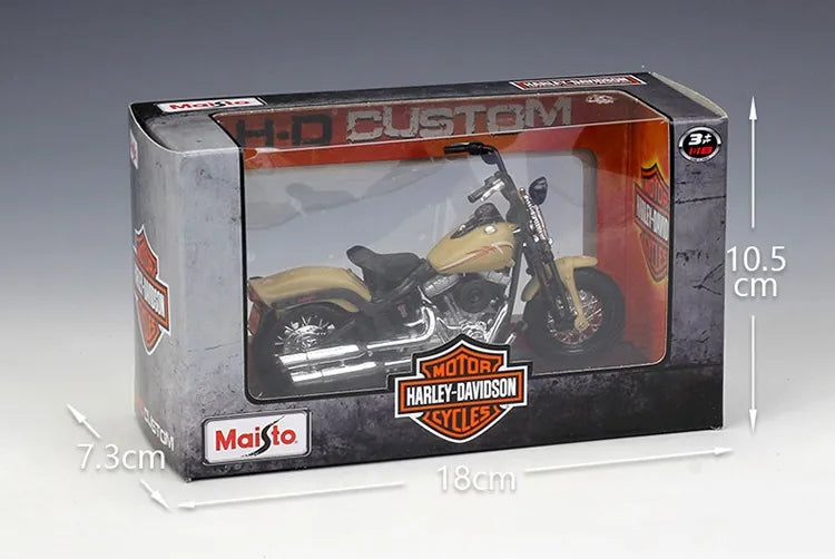 1:18 Harley-Davidson 2008 FLSTSB Cross Bones Motorcycle Model