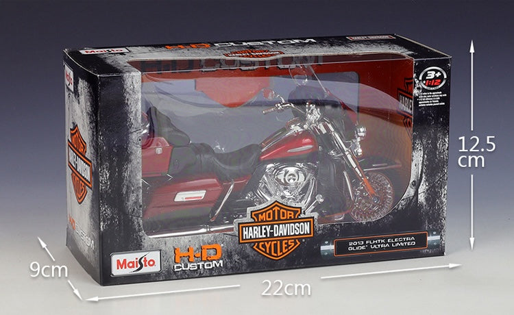 1:12 Harley-Davidson 2013 FLHTK Electra Glide Ultra Limited Motorcycle Model