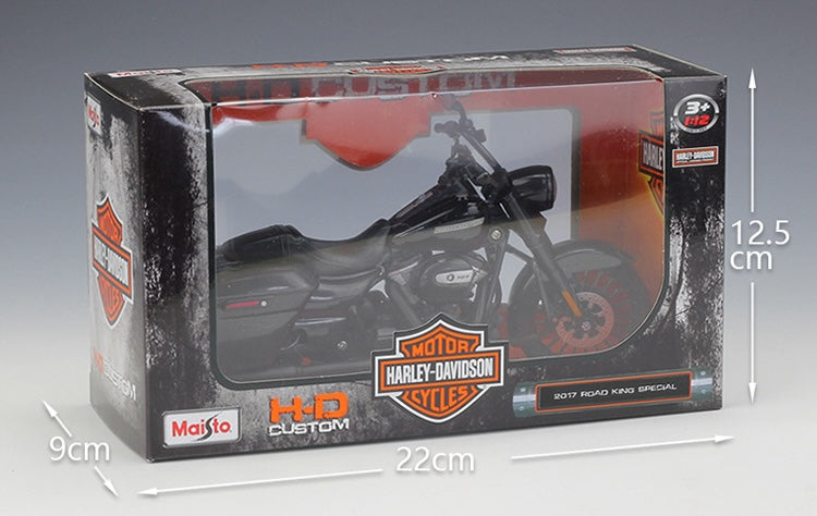 1:12 Harley-Davidson 2017 Road King Special Motorcycle Model