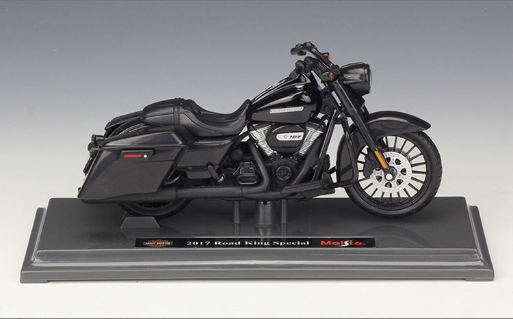 1:18 Harley-Davidson 2017 Road King Special Motorcycle Model