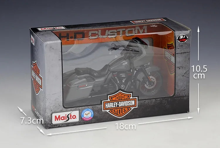 1:18 Harley-Davidson 2018 CVO Road Glide Motorcycle Model