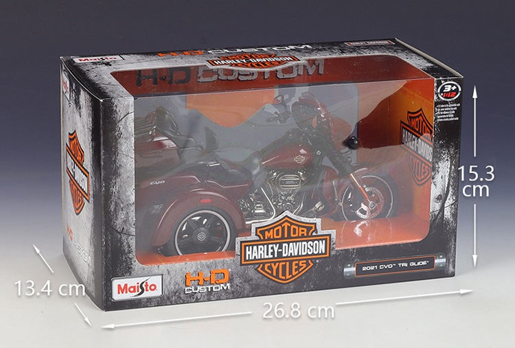 1:12 Harley-Davidson 2021 CVO Tri Glide Motorcycle Model