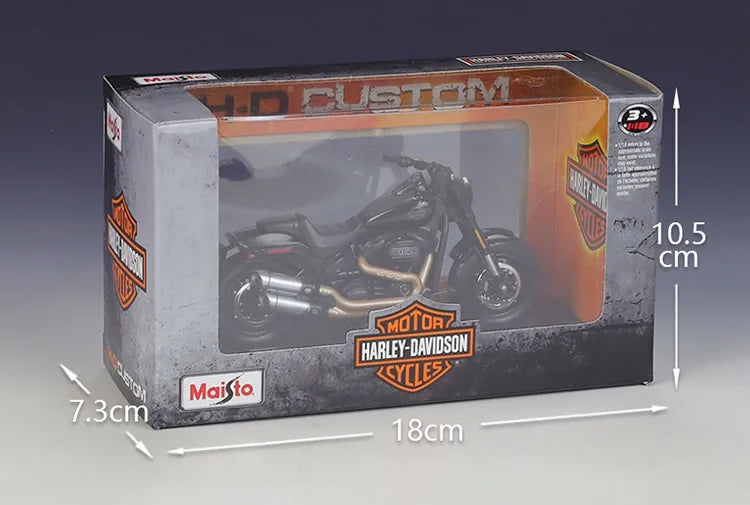 1:18 Harley-Davidson 2022 Fat Bob 114 Motorcycle Model