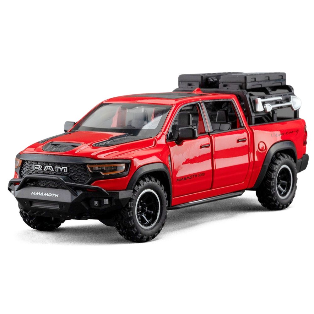 1:32 Hennessey 2021 Mammoth 1000 TRX Red Die Cast Model Car