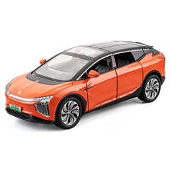 1:24 HiPhi 2020 X Orange Die Cast Model Car