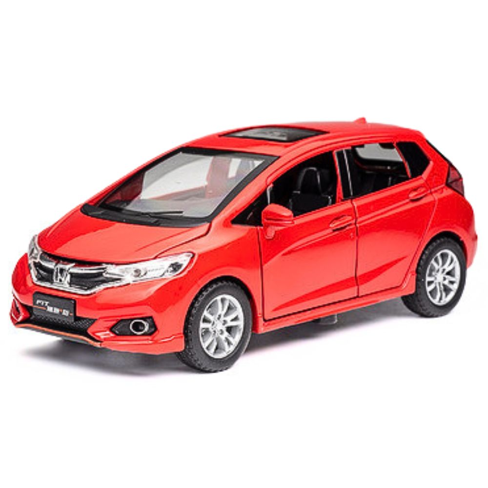 1:32 Honda 2015 Fit 3rd Red Die Cast Model Car