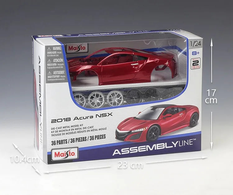 1:24 Assembly Line Acura 2016 NSX Die Cast Model Car